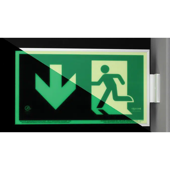 RM Standard Series Exit Signs - 50 Ft. Rated Visibility