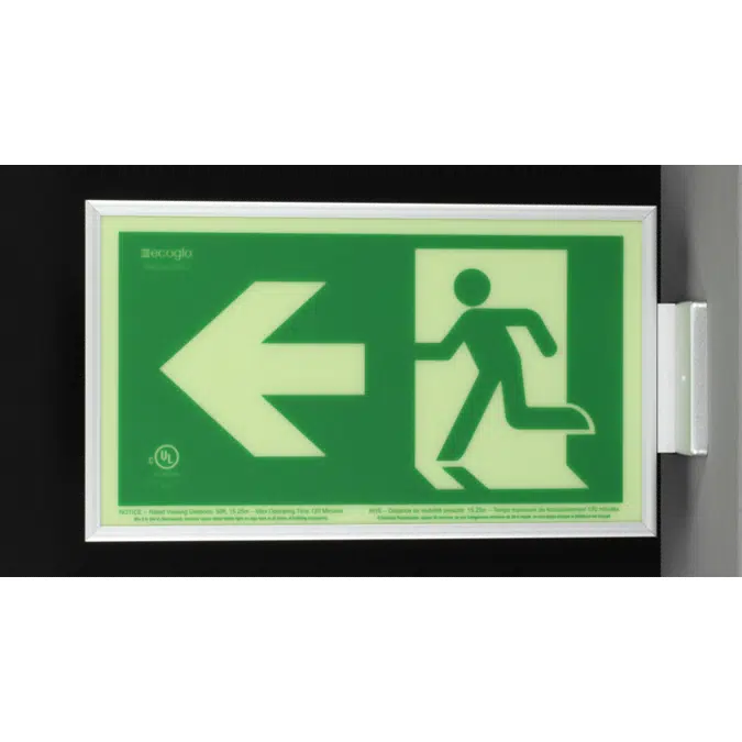 RM Standard Series Exit Signs - 50 Ft. Rated Visibility