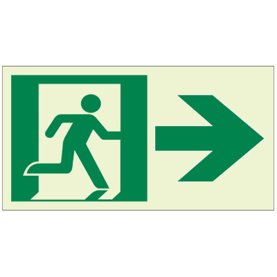 Image for RA02012 Luminous Directional Exit Sign