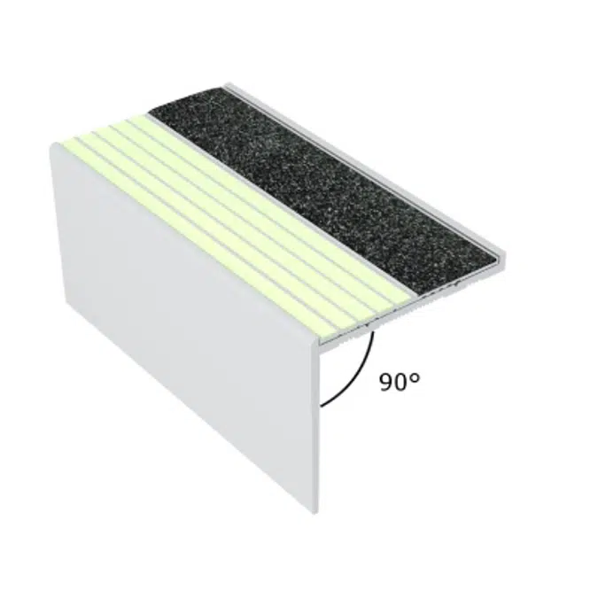 RF7B-E40 Resilient Flooring Stair Nosings