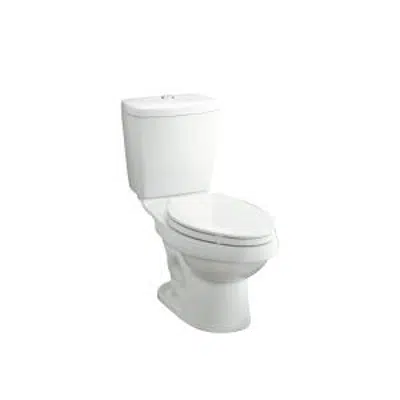 Karsten® Luxury Height® 12" Rough-In Toilet with Dual Force® Flushing Technology图像