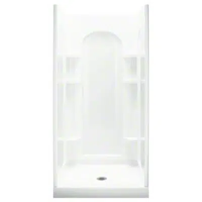 Ensemble™ 36, Series 7220, 36" x 34" x 75-3/4" Curve Alcove Shower图像