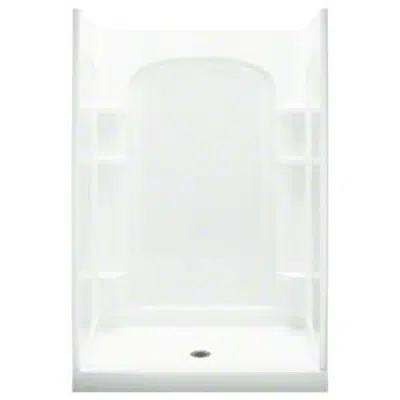 Ensemble™ 48, Series 7222, 48" x 34" x 75-3/4" Curve Alcove Shower图像