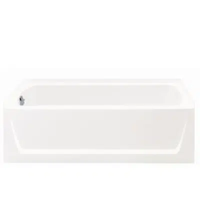 Image for Ensemble™ 30" Bath, Above Floor Drain with Left-hand Drain and Integral Apron
