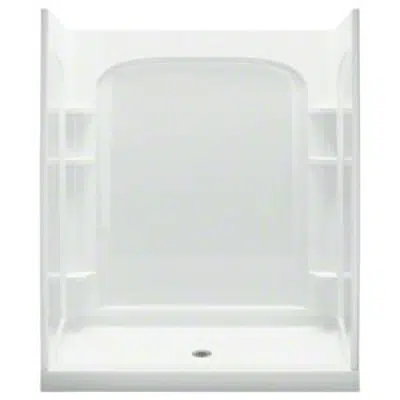 Image for Ensemble™ 60, Series 7223, 60" x 34" x 75-3/4" Curve Alcove Shower