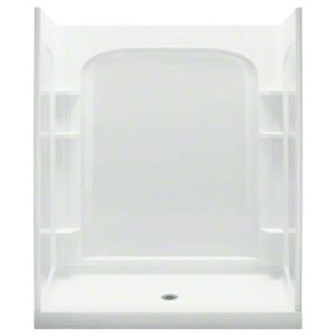 Ensemble™ 60, Series 7223, 60" x 34" x 75-3/4" Curve Alcove Shower