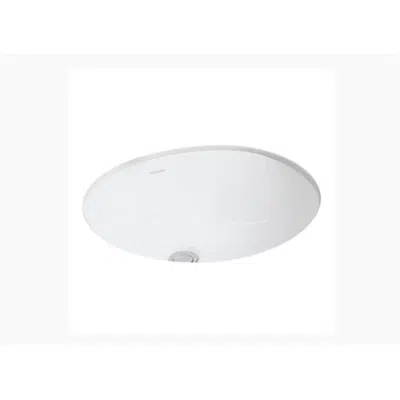 imagem para Wescott® 17" x 13"   Under-Mount Bathroom Sink 