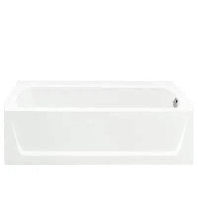 Image for Ensemble™ 30" Bath, Above Floor Drain with Righ-hand Drain and Integral Apron