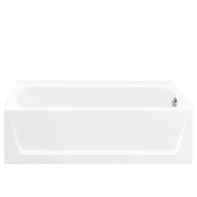 Ensemble™ 30" Bath, Above Floor Drain with Righ-hand Drain and Integral Apron