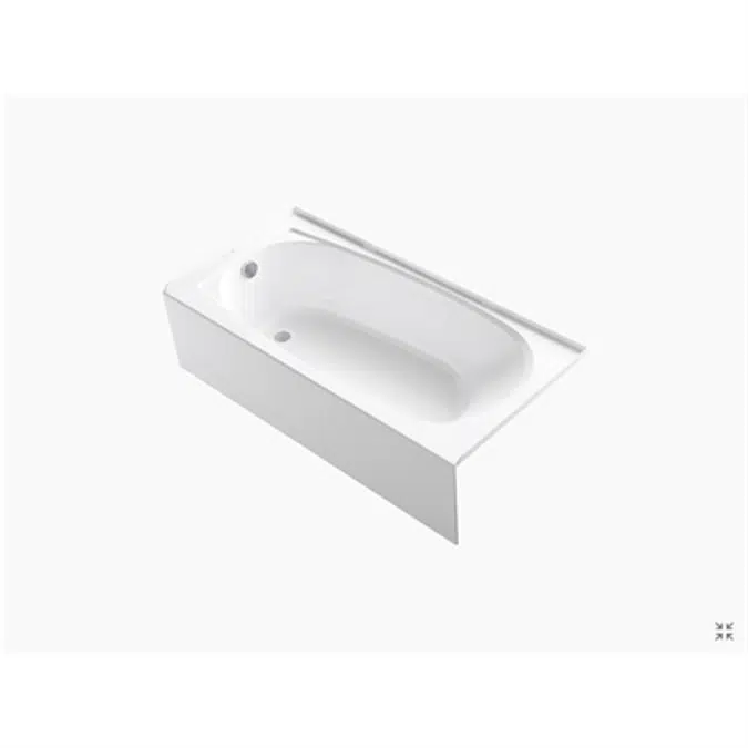 Performa™ Series 7104, 60" x 29" Bath - Left-hand Drain 
