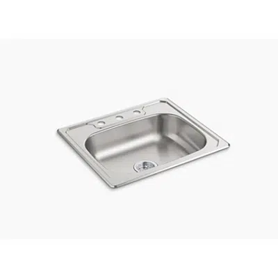 изображение для Middleton ® Top-Mount Single-Bowl Kitchen Sink, 25" x 22" x 6" 