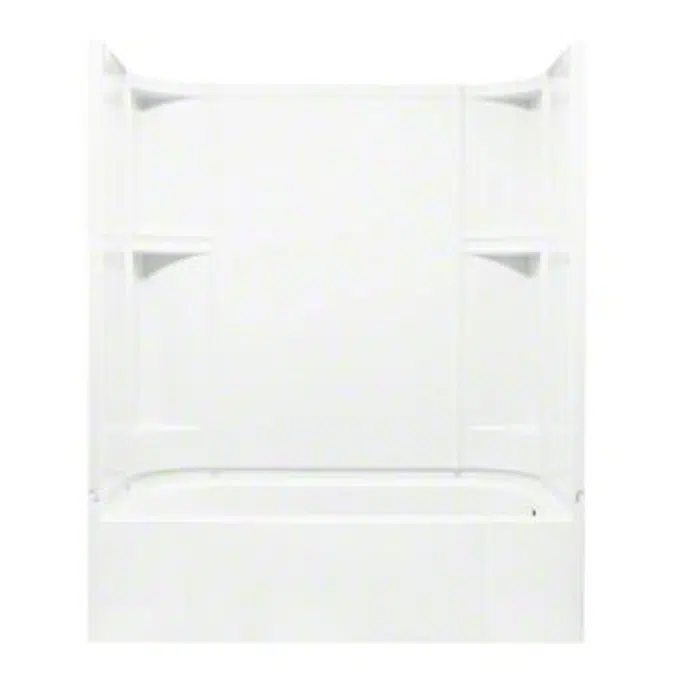 Accord® Smooth Series 7124, 60" x 30" x 72" Bath/Shower