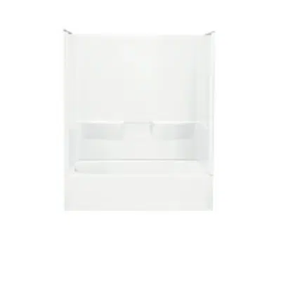 Image pour Performa™, Series 7104, 60" x 29" x 75-3/4" Bath/Shower Unit, Left-Hand Drain