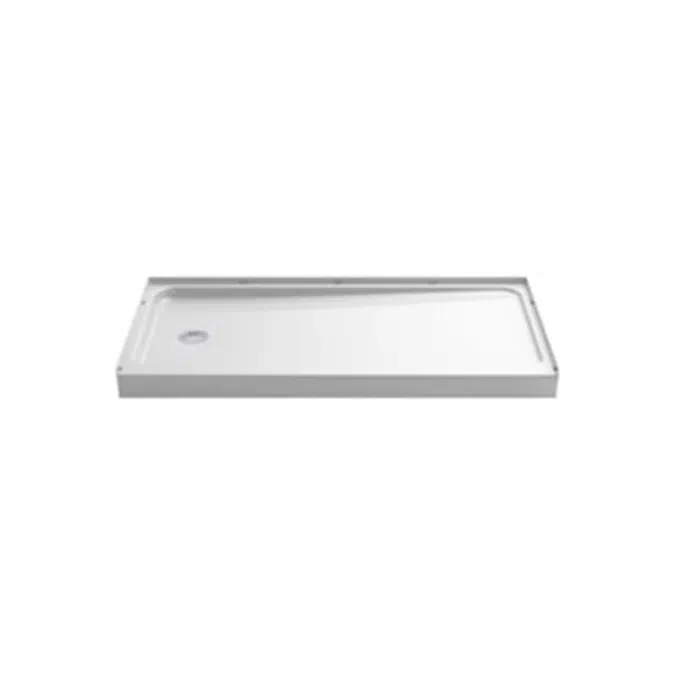 Ensemble™, Series 7218, 60" x 32" Left-Hand Shower Base