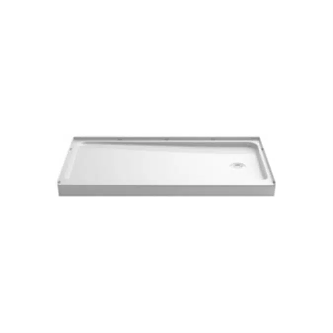 Ensemble™, Series 7218, 60" x 32" Right-Hand Shower Base