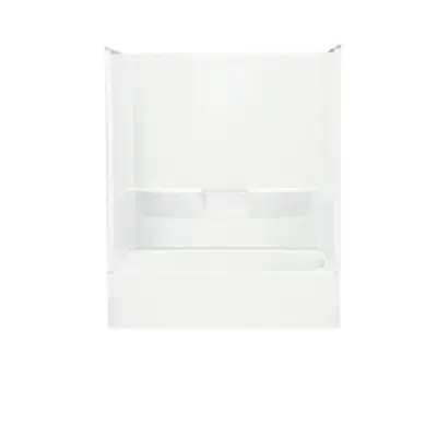 Image pour Performa™, Series 7104, 60" x 29" x 75-3/4" Bath/Shower Unit, Right-Hand Drain