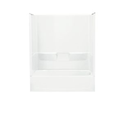 Image for Performa™, Series 7104, 60" x 29" x 75-3/4" Bath/Shower Unit, Right-Hand Drain