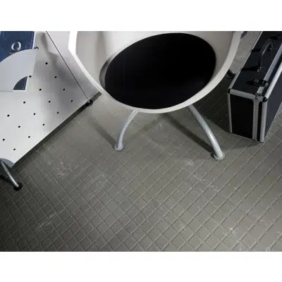 bilde for Raised Square Design Rubber Tile