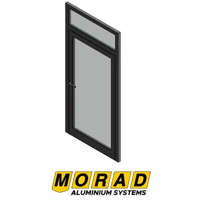 รูปภาพสำหรับ AZ-45 Single-leaf door with transom
