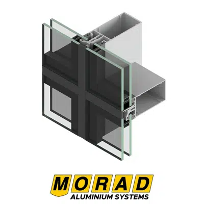 Image for AF-50PS MULLION-TRANSOM CURTAIN WALL