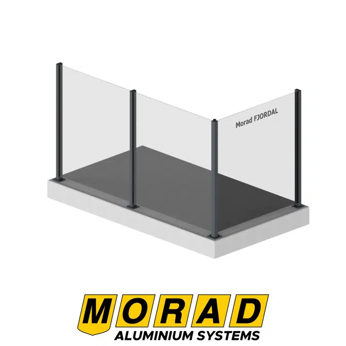 FJORDAL - G anchor - top mounting RAILING