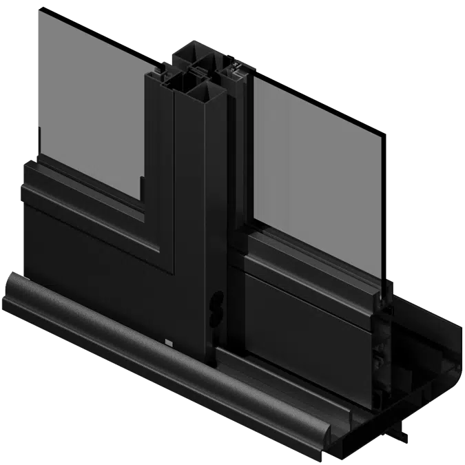 BE-25 Two-Panel Terrace Glazing