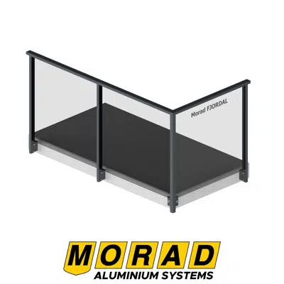 Image for FJORDAL - U anchor - side mounting RAILING