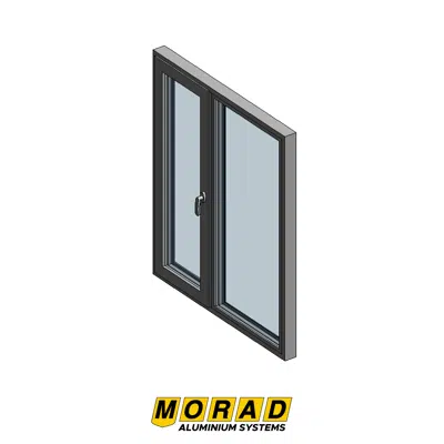 Image for AC-77HI Tilt-Turn Window With Fixed Window TT+FIX
