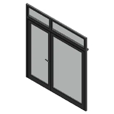 Image for AZ-45 Double-Leaf Door With Transom