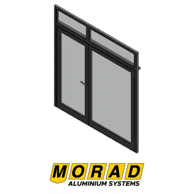 Image for AZ-45 Double-Leaf Door With Transom