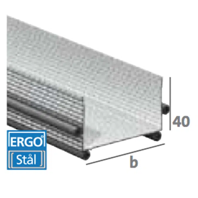 BIM 对象 - 免费下载！ Gyproc AC ACOUnomic® Kantprofil 40mm | BIMobject