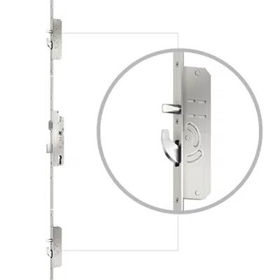 kuva kohteelle apartment door with multi-point locking BS2600 (RC 2)