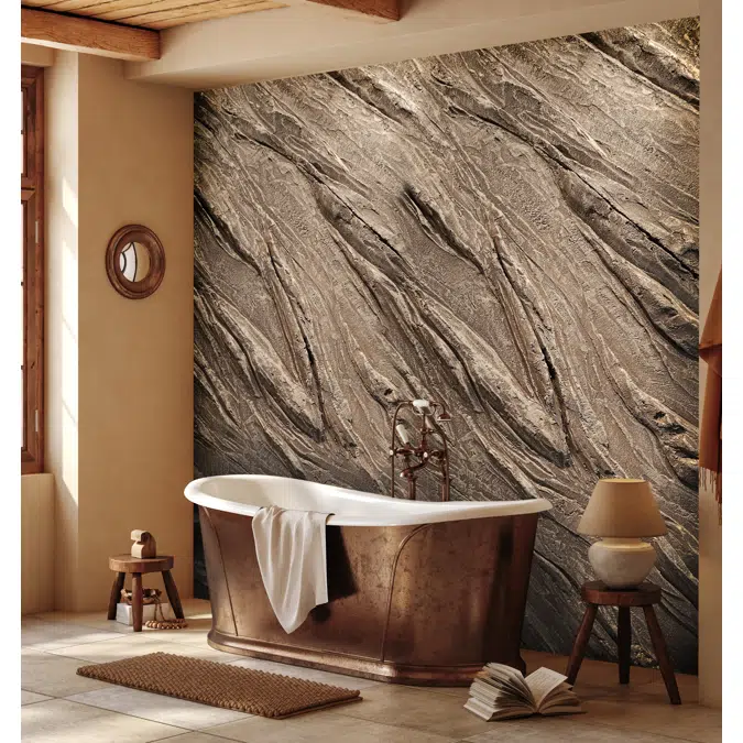 CALCE & CLAY SCULTURA - Clay wall covering