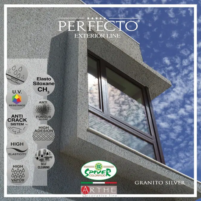 PERFECTO GRANITO GOLD - Granite effect exterior coating