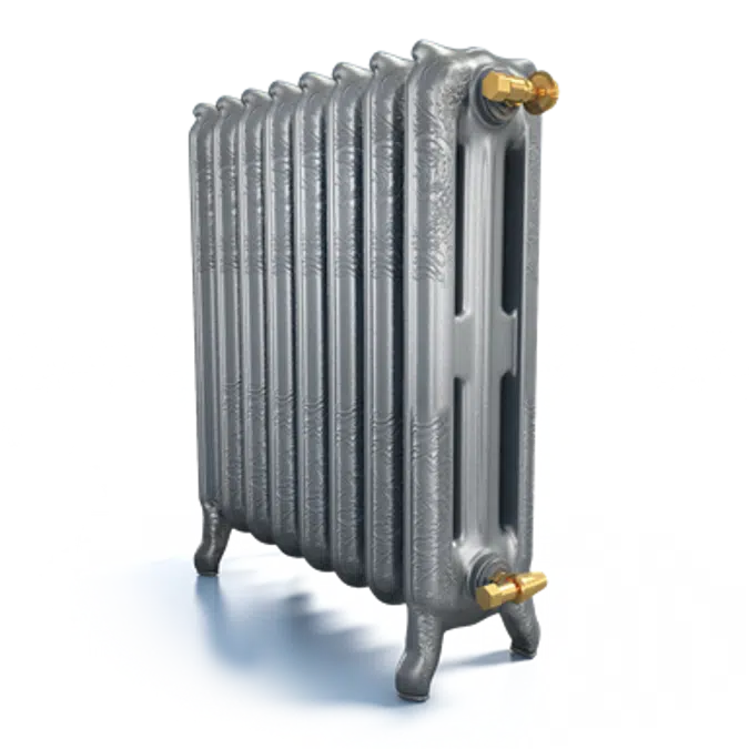 BIM objects - Free download! Cast Iron radiator : CINIER Voltaire ...