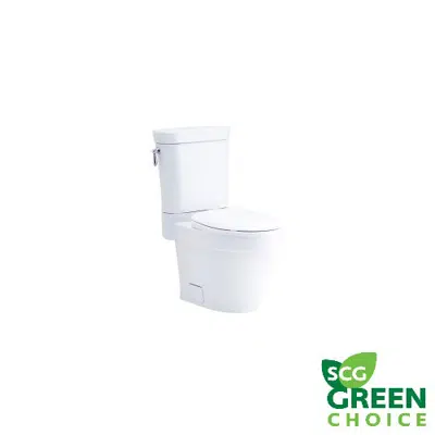 Image for COTTO Two piece toilet Opera C12617 WH
