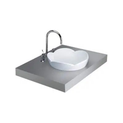 Image pour COTTO Above counter basin Fleur C0001