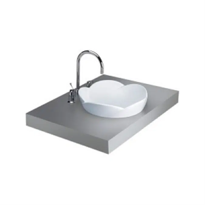 COTTO Above counter basin Fleur C0001