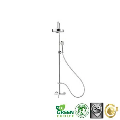 Image for COTTO Exposed shower mixer faucet RAIN SHOWER CT2047WS