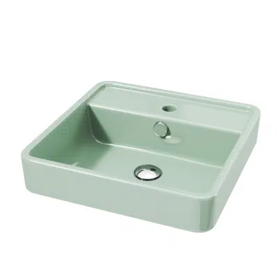 Image for COTTO Above Counter Basin Geo Square C003817MM
