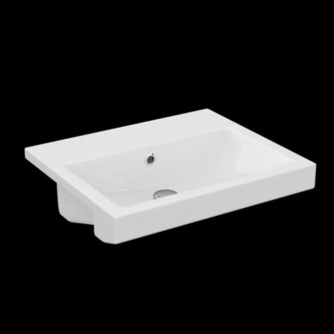 COTTO C02460 Viva Semi Recessed Basin