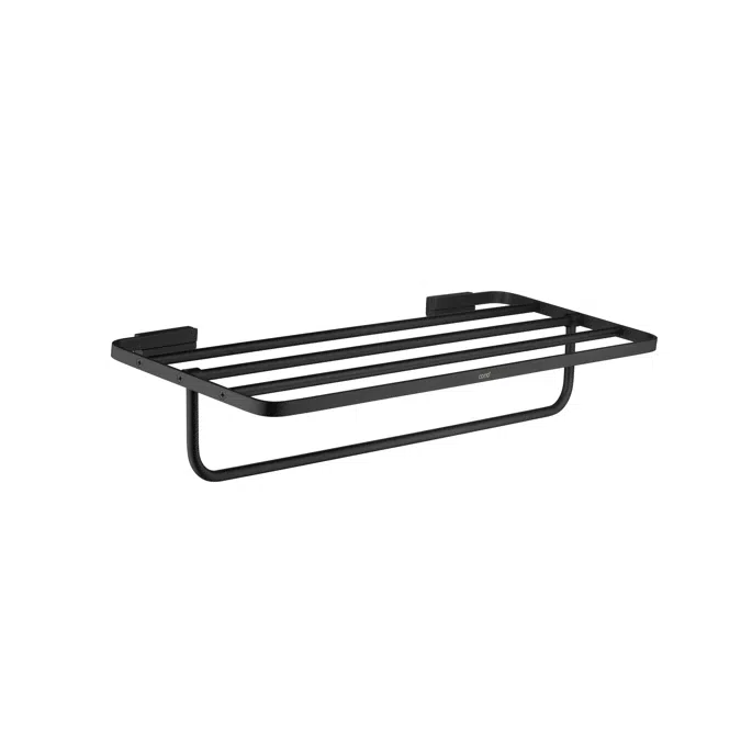 Bim Objects Free Download Cotto Towel Shelf Black Ct0334 Bl Hm