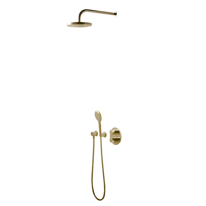 COTTO Exposed Shower Mixer Faucet CPF301H1H2#GR2