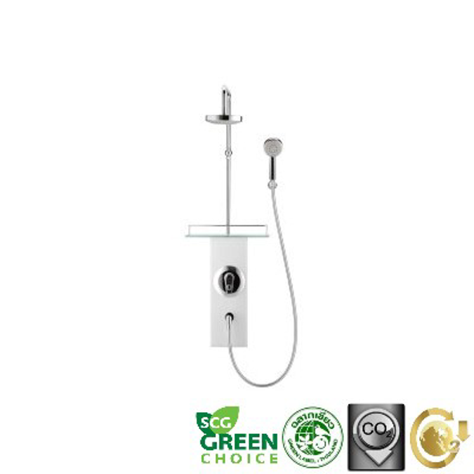 COTTO Hand Shower Set And Rain Shower  CT840N
