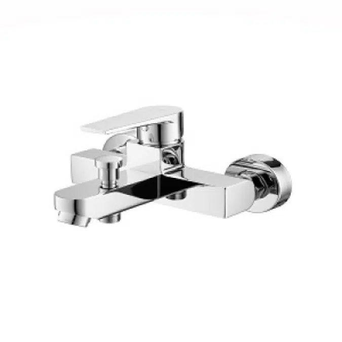 BIM objects - Free download! COTTO Exposed bath mixer faucet Luke ...