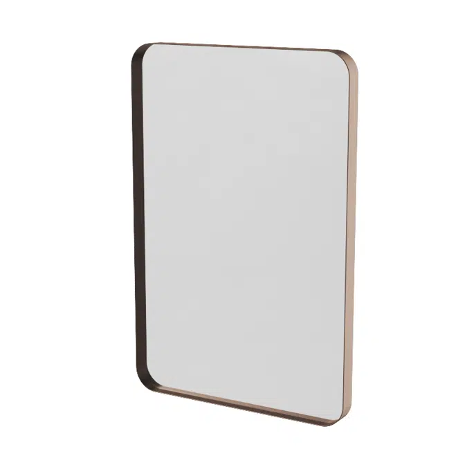 COTTO Square Shape Mirror with Metal Frame MF011CH