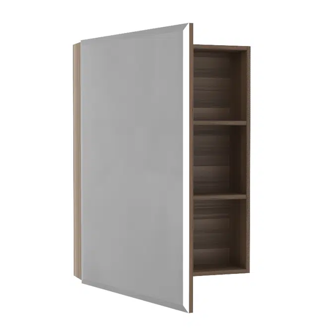 BIM objects - Free download! COTTO Mirror Cabinet Single Door V4201PW ...