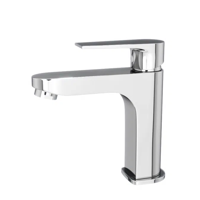BIM objects - Free download! COTTO Lever Handle Mixer Faucet Luke ...