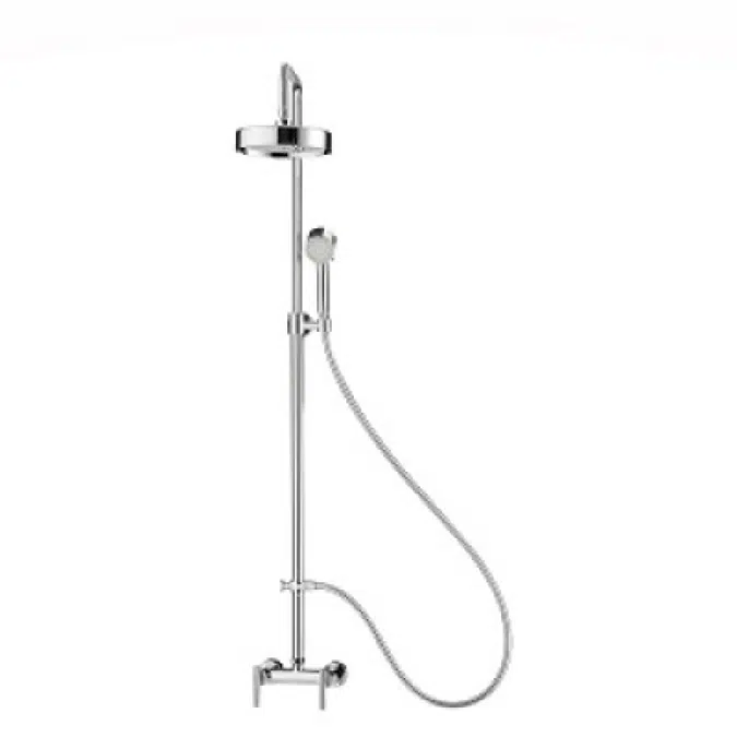 COTTO Exposed shower mixer faucet Classic CT276C20WS