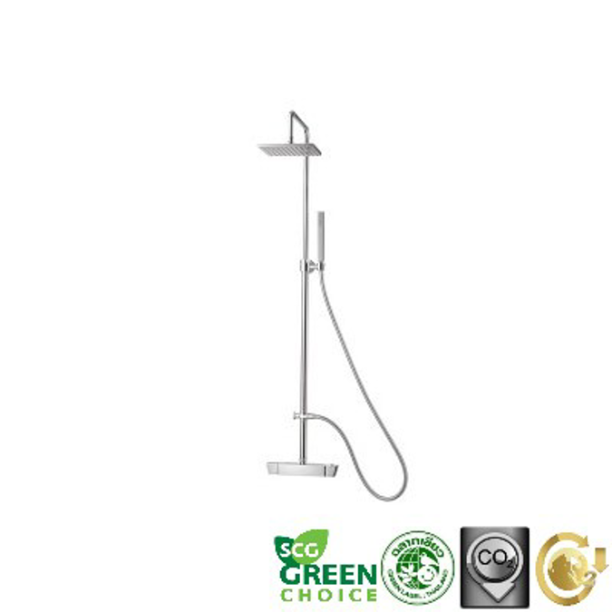 COTTO Exposed shower mixer faucet SQUARE  CT2085W